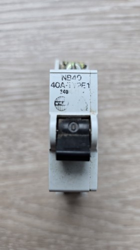 Wylex 40a type single pole - wylex, 1