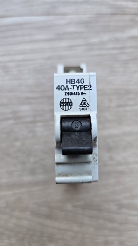 Wylex hb40 40a type - wylex, m9
